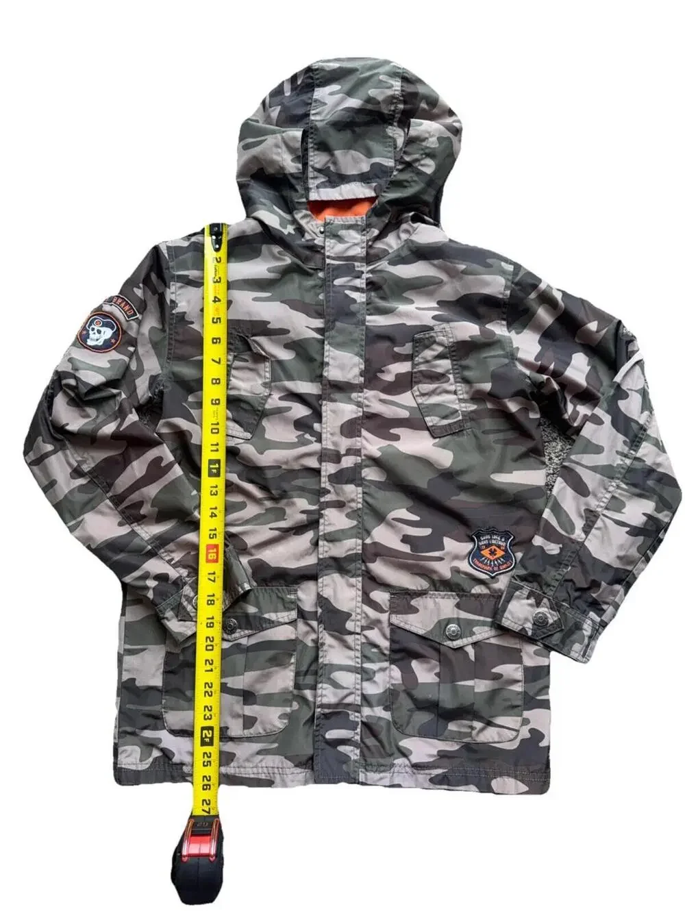 Lucky Brand Green Camo Boys Utility Jacket Size L NWOT